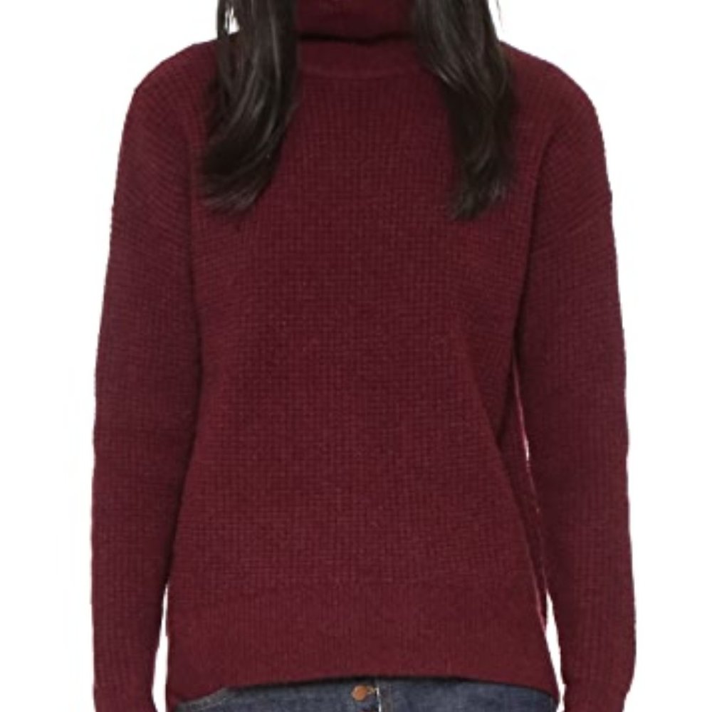 Madewell Solid Aria Turtleneck Sweater - image 1